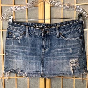 Ruehl No. 925 Premium Jean MINI skirt